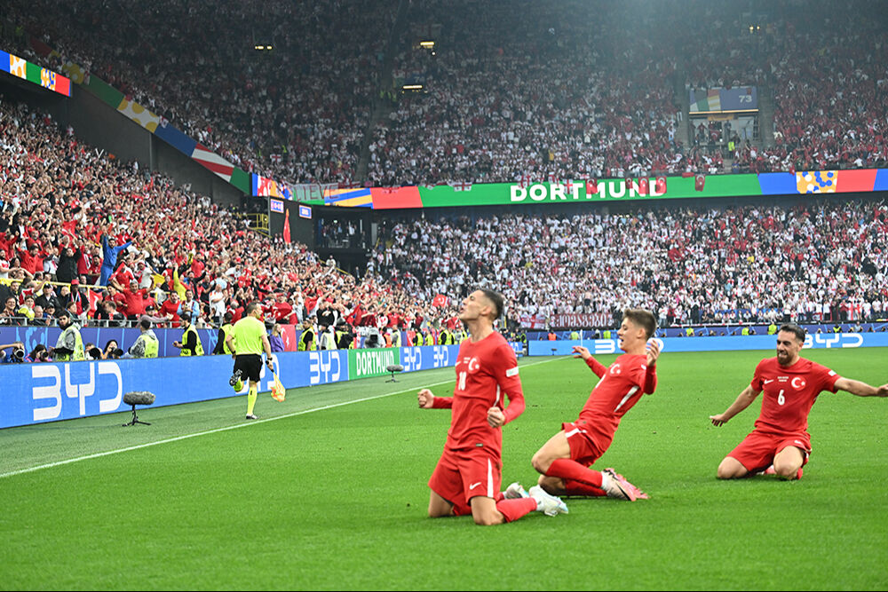 EURO 2024&rsquo;e s&uuml;per başladık! Bizim &ccedil;ocuklar G&uuml;rcistan'ı dağıttı - 1. Resim