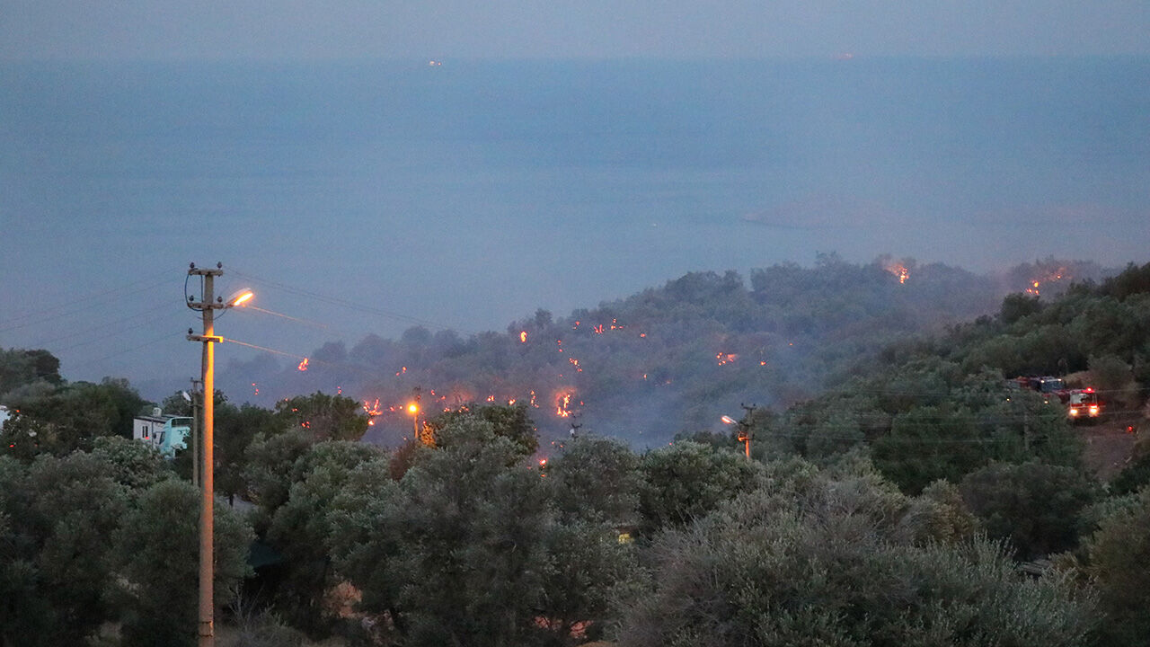 Muğla, İzmir, Çanakkale ve Uşak'ta orman yangını! Havadan ve karadan müdahale ediliyor İzmir, Çanakkale ve Uşak'ta orman yangını! Havadan ve karadan müdahale ediliyor - 3. Resim