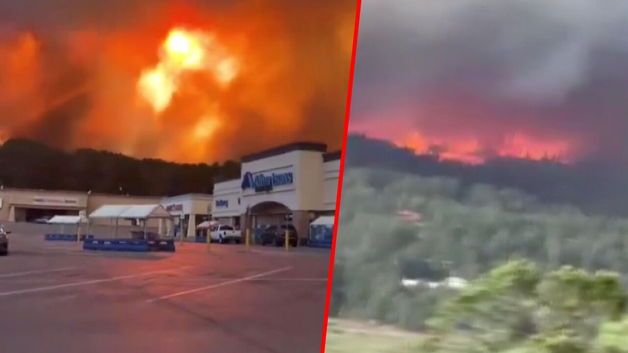 Orman yangını hızla yayıldı! ABD'nin New Mexico eyaletinde OHAL ilan edildi Orman yangını hızla yayıldı! ABD'nin New Mexico eyaletinde OHAL ilan edildi - 2. Resim