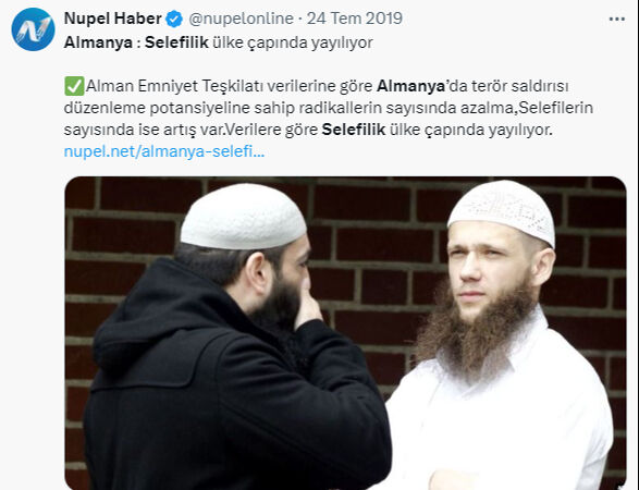 Avrupa'da Müslümanlara yeni pusu; selefilik! Artan ırkçılıkla İslamofobiyi de besliyorlar Avrupa'da Müslümanlara yeni pusu; selefilik! Artan ırkçılıkla İslamofobiyi de besliyorlar - 3. Resim