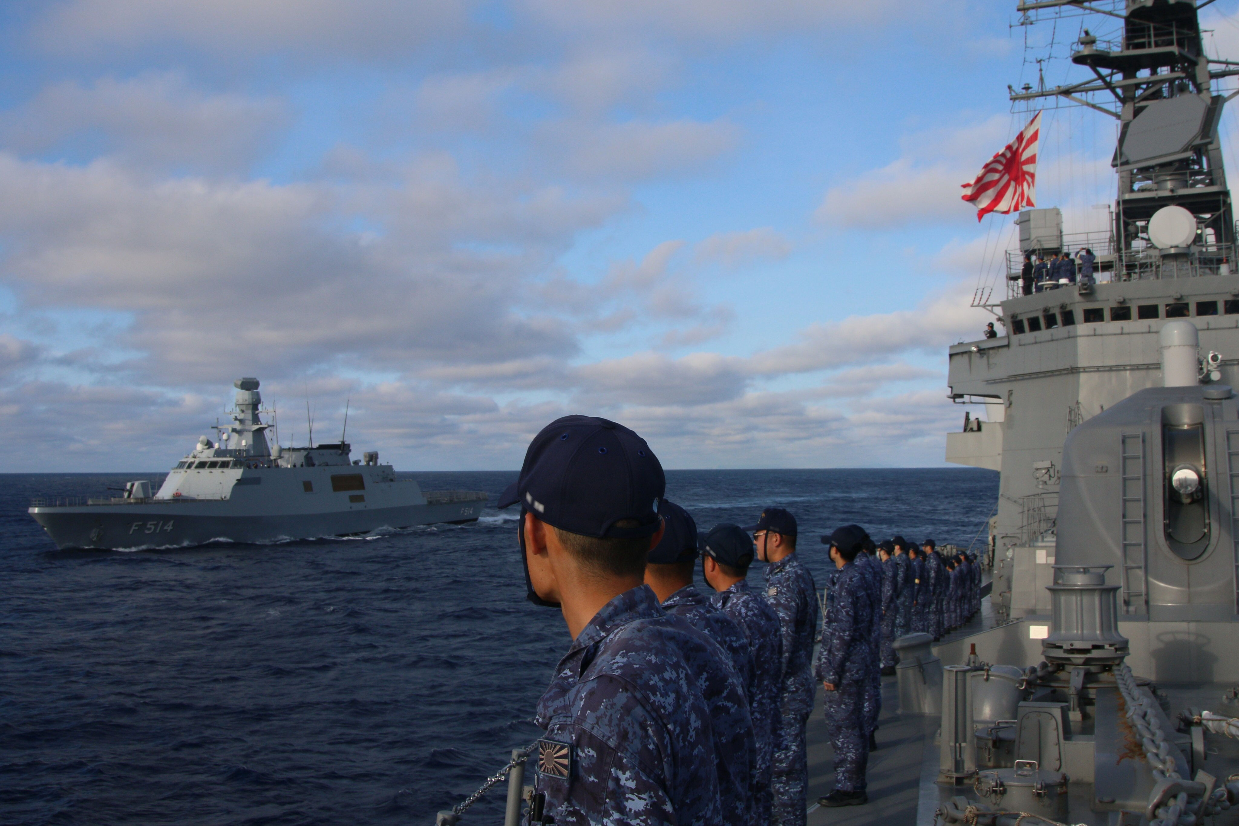 Ertuğrul'un rotası tamamlandı! T&uuml;rk-Japon ilişkilerinin 100. yılında TCG Kınalıada Hiroşima'dan uğurlandı - 1. Resim