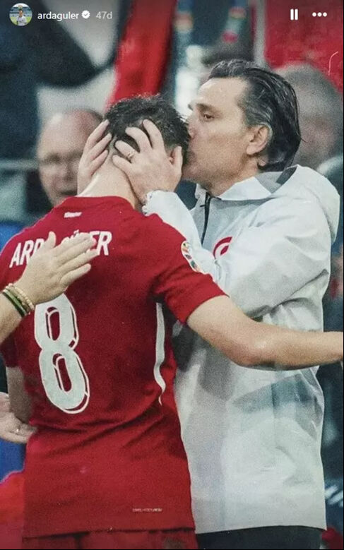 Arda Güler'in maç sonu 'Montella' paylaşımı olay oldu - 1. Resim