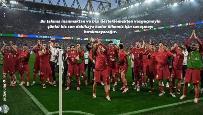 Arda Güler'in maç sonu 'Montella' paylaşımı olay oldu - 2. Resim