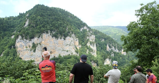 Türkiye haritasına benzeyen kayalık dağcıların dikkatini çekiyor! Giresun'da Şahinkaya Tepesi manzarasıyla merak uyandırıyor Türkiye haritasına benziyor! Giresun'da Şahinkaya Tepesi kayalık manzarasıyla merak uyandırıyor - 3. Resim