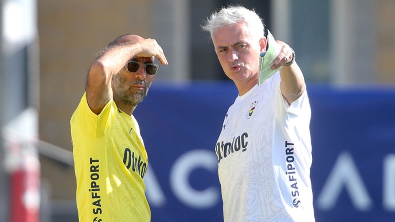 Jose Mourinho sahaya indi! Fenerbahçe&#039;de yeni sezon hazırlıkları başladı