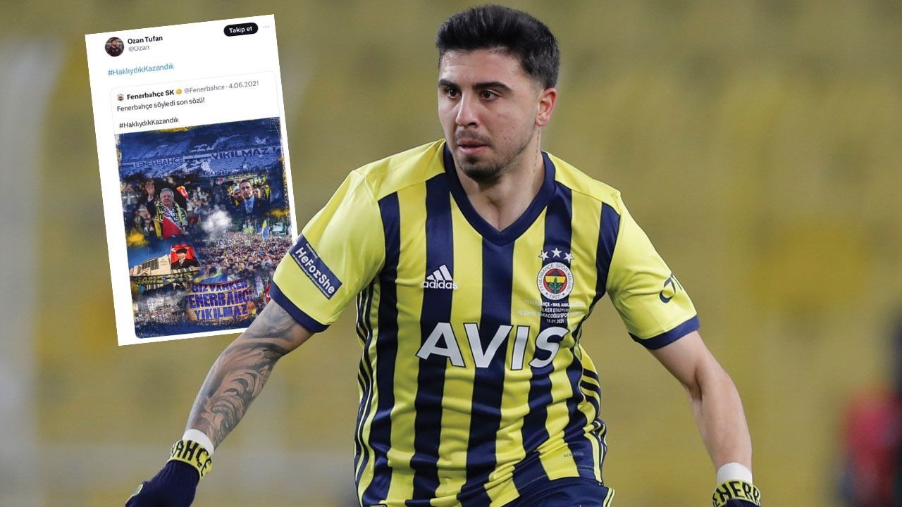 Ozan Tufan Trabzonspor&#039;a transfer olduktan sonra Fenerbahçe lehine attığı 3 Temmuz paylaşımını kaldırdı