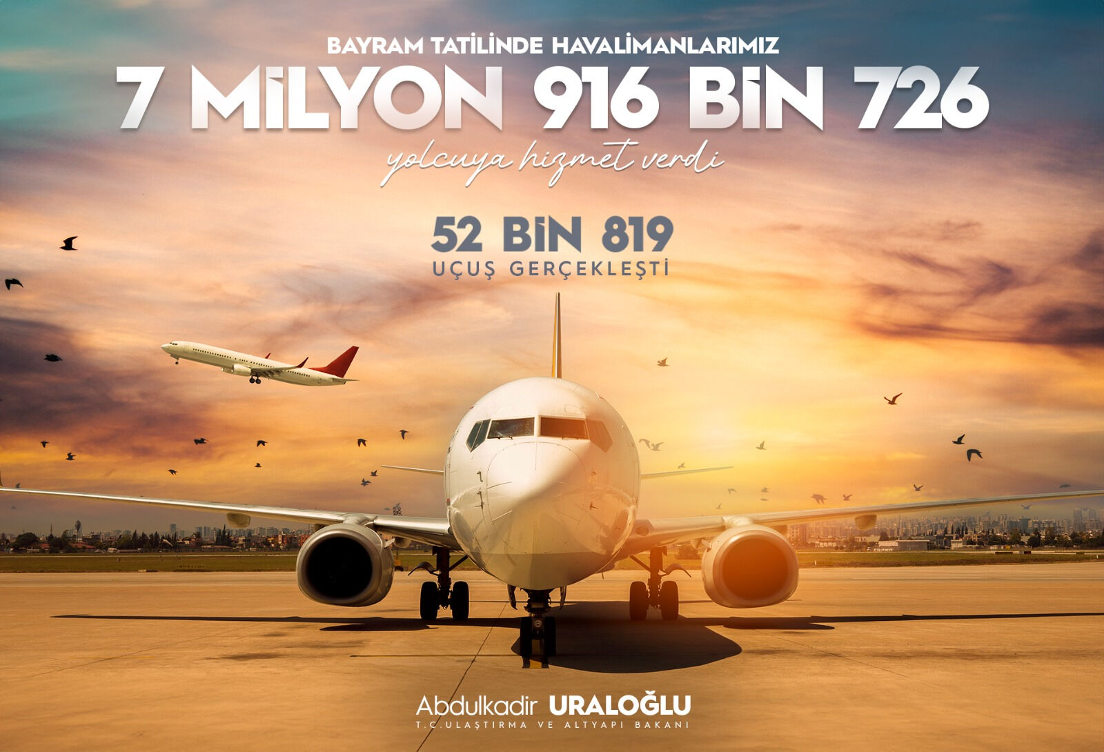 Kurban Bayramı tatilinde rekor üstüne rekor kırıldı! Bakan Uraloğlu rakamları açıkladı... Kurban Bayramı tatilinde rekor üstüne rekor kırıldı! Bakan Uraloğlu rakamları açıkladı... - 1. Resim