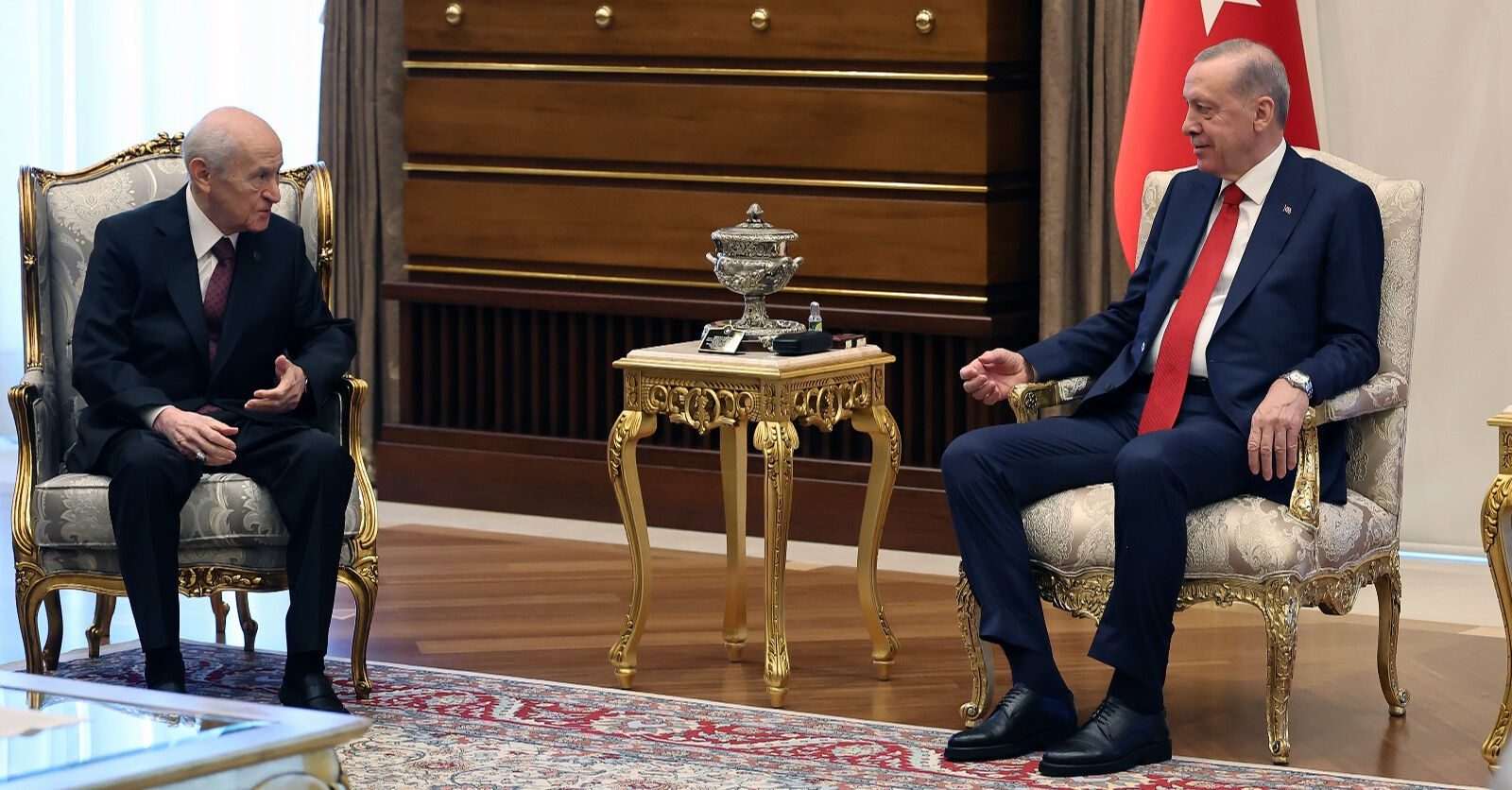 Kritik zirve! Cumhurbaşkanı Erdoğan, Devlet Bahçeli ile görüşüyor - 1. Resim