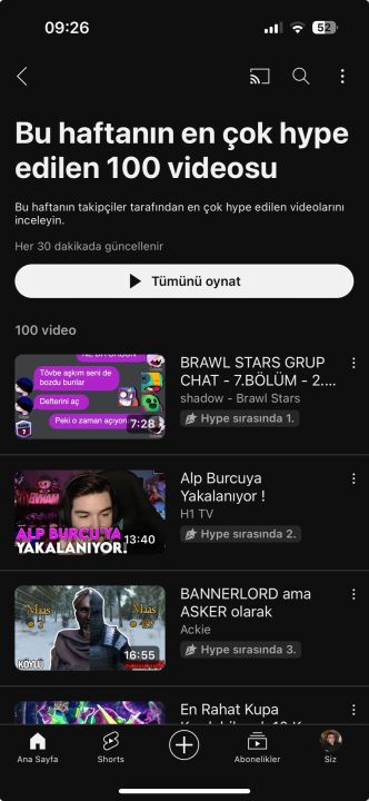 YouTube yeni özelliği 