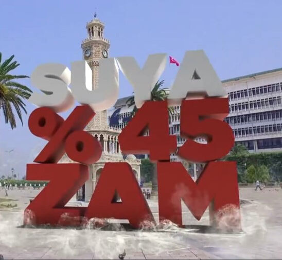 AK Parti İzmir İl Başkanı Bilal Saygılı İzmir'deki yüzde 45'lik su zammına tepki gösterdi - 1. Resim