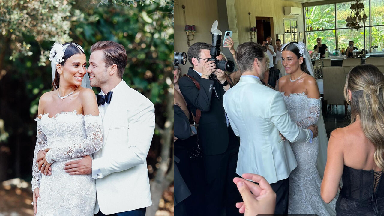 Beş yıllık ilişkide mutlu son: Tolga Sarıtaş ile Zeynep Mayruk evlendi - 1. Resim