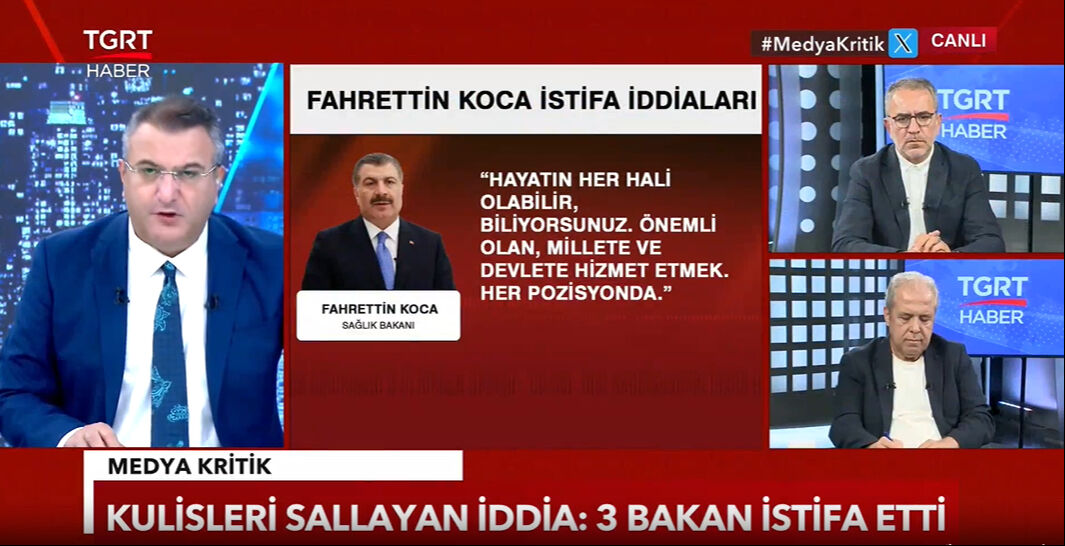 Cem Küçük 'Fahrettin Koca' iddialarına noktayı koydu:  Cem Küçük 'Fahrettin Koca' iddialarına noktayı koydu: