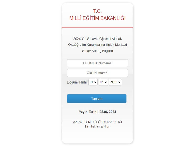 LGS sonuçlarının ardından MEB internet sitesinde erişim problemleri yaşandı - 1. Resim