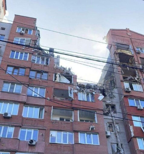 Rusya Ukrayna'nın Dnipro kentini füze saldırısıyla vurdu - 1. Resim