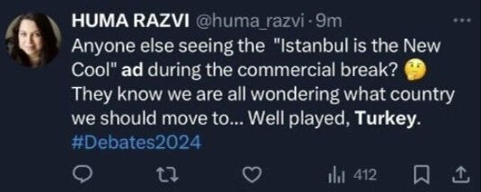 Trump-Biden tartışmasına Türkiye'nin turizm reklamı damga vurdu - 4. Resim