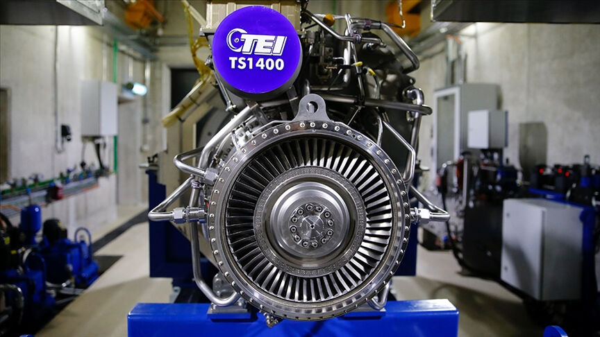 TUSAŞ'ın ürettiği yerli helikopter motoru TEI-TS1400, 1740 beygir gücüne ulaştı! TUSAŞ'ın ürettiği yerli helikopter motoru TEI-TS1400, 1740 beygir gücüne ulaştı! - 1. Resim