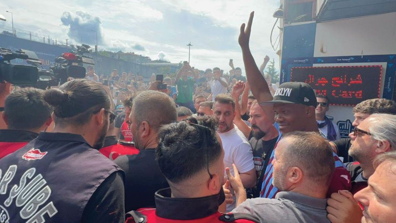 Nwakaeme iki yıl sonra yeniden Trabzonspor'da Şehre geldi Onuachu mesajı verdi - Spor