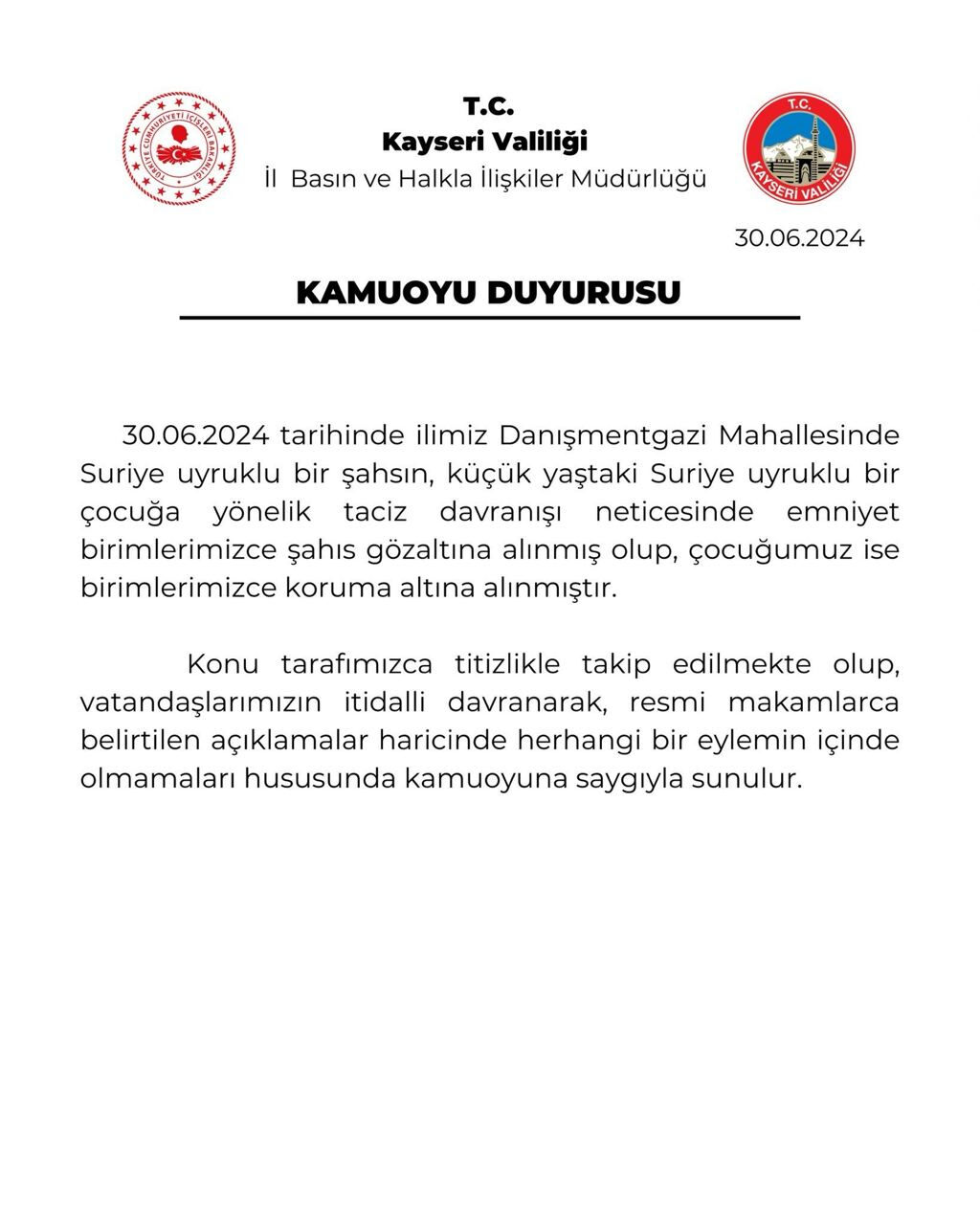 5 yaşındaki çocuğa taciz iddiası! Kayseri'de tansiyon yükseldi, kalabalık iş yerlerini ateşe verdi - 2. Resim