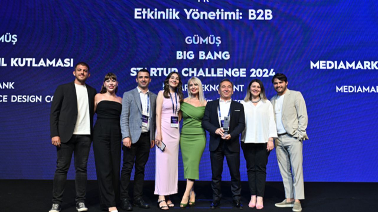 Big Bang Startup Challenge, Brandverse Awards 2024’te Gümüş Ödül kazandı!