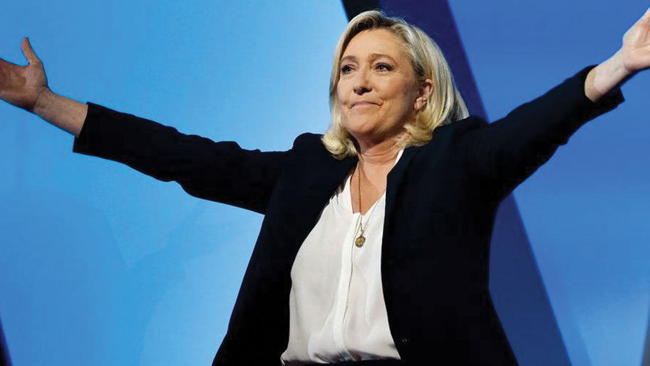 Fransa'da aşırı sağ öne geçti dünya basını kriz çığırtkanlığı yaptı - 4. Resim