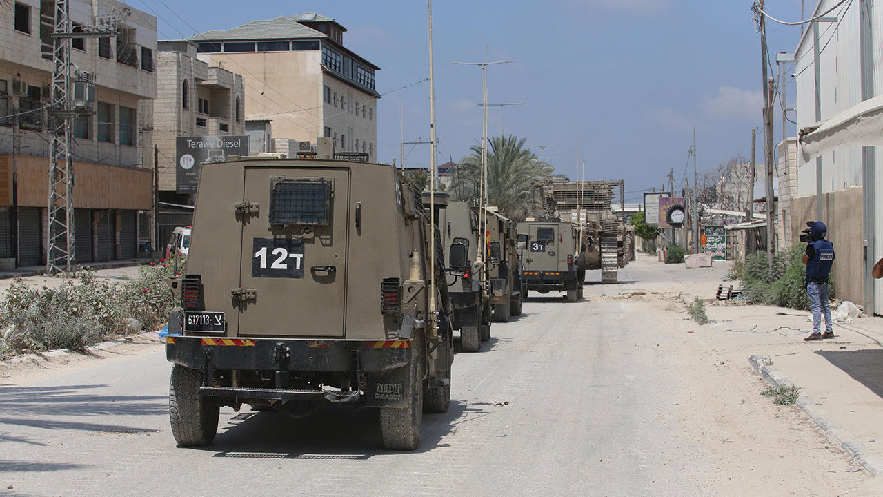 İsrail ordusundan Batı Şeria'daki Nur Şems kampına baskın İsrail ordusundan Batı Şeria'daki Nur Şems kampına baskın - 4. Resim