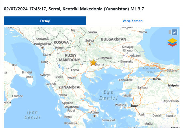 Akdeniz'de 4.6 b&uuml;y&uuml;kl&uuml;ğ&uuml;nde deprem - 1. Resim
