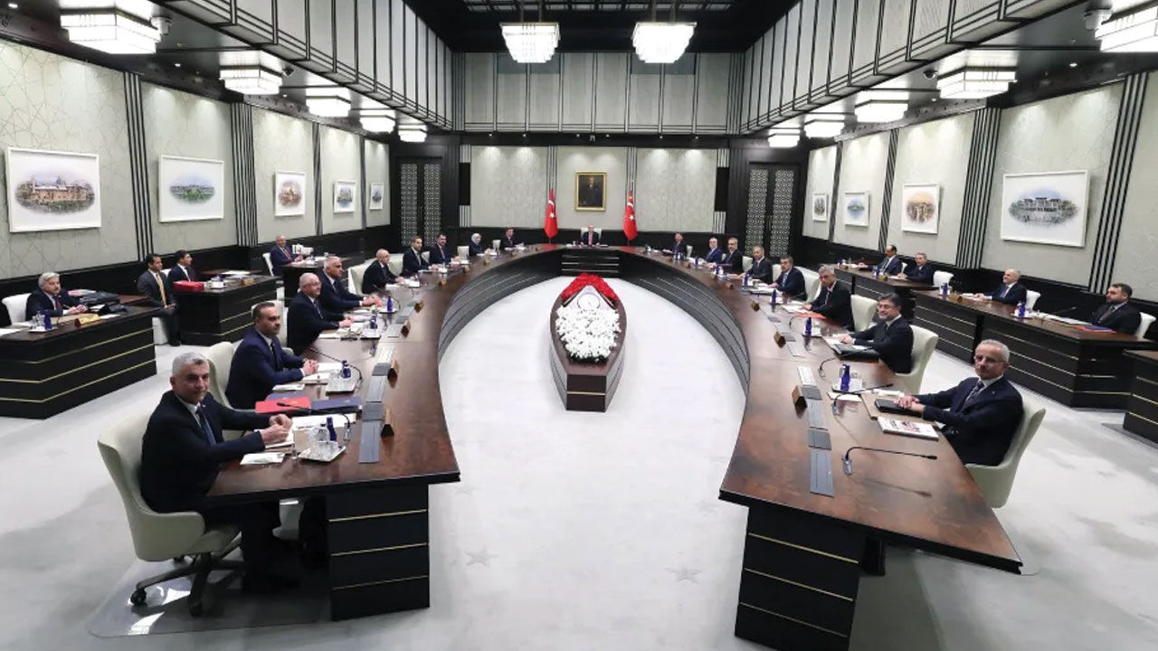 Cumhurbaşkanlığı Kabinesi Cumhurbaşkanı Erdoğan liderliğinde toplandı - 1. Resim