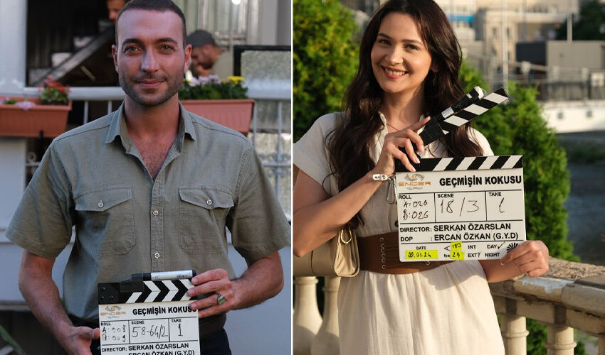 'Geçmişin Kokusu' filminin setinden kareler geldi! Gülsüm Ali ve Görkem Sevindik başrolde - 1. Resim