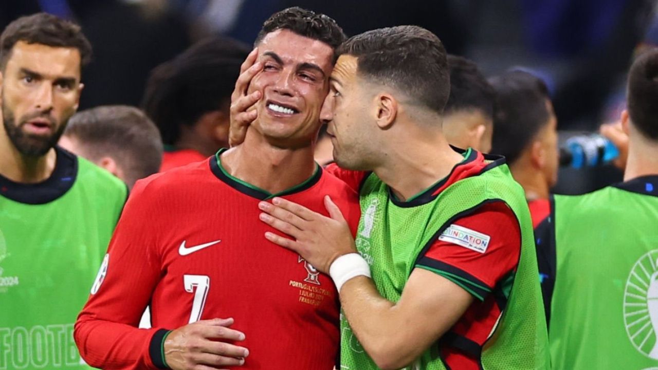 Portekiz, Slovenya&#039;yı penaltılarla geçti! Ronaldo gözyaşlarına boğuldu
