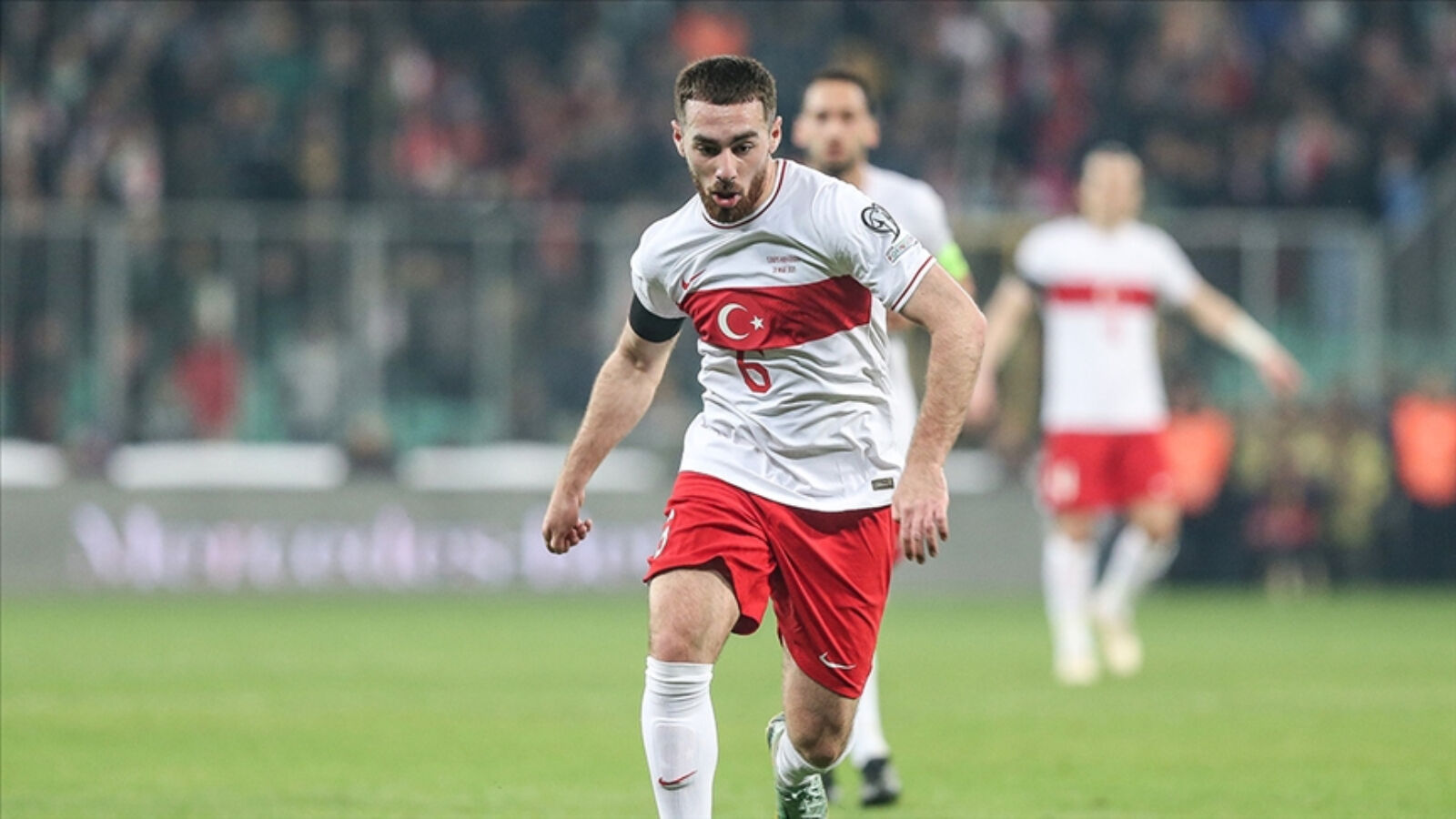 A Milli Takım'ın yıldızları Okay Yokuşlu ve Orkun K&ouml;k&ccedil;&uuml; basın toplantısı d&uuml;zenledi! 'O an d&uuml;nyam karardı' - 2. Resim