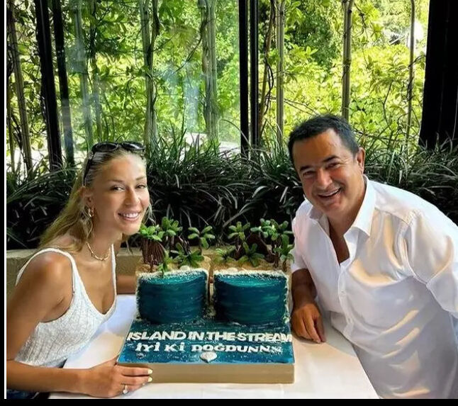 Acun Ilıcalı sevgilisinin doğum gününü kutladı! Tarzı gündem oldu - 1. Resim