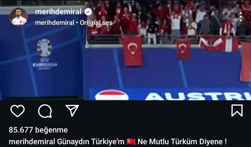 Merih Demiral'den UEFA soruşturmasına cevap - 2. Resim