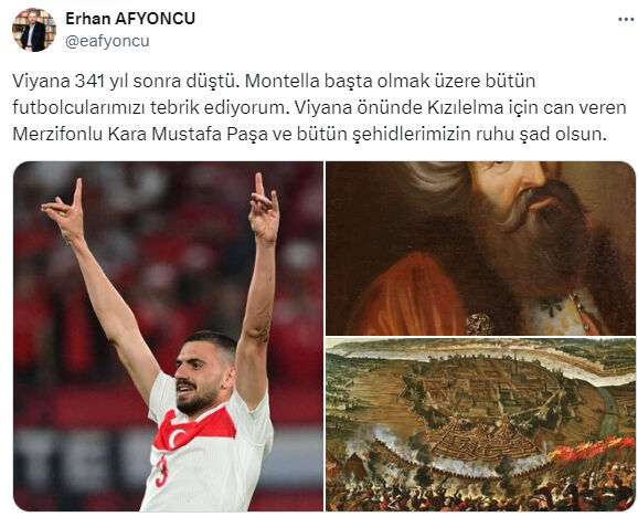 Tarihçi Erhan Afyoncu Merzifonlu Kara Mustafa Paşa hakkındaki paylaşımıyla dalga konusu oldu: "Viyana önünde can veren Merzifonlu Kara Mustafa Paşa" - 1. Resim
