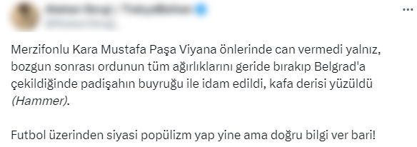 Tarihçi Erhan Afyoncu Merzifonlu Kara Mustafa Paşa hakkındaki paylaşımıyla dalga konusu oldu: "Viyana önünde can veren Merzifonlu Kara Mustafa Paşa" - 2. Resim