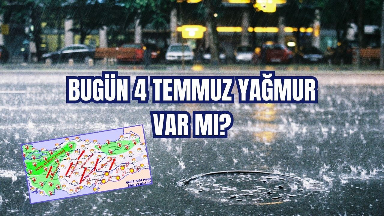 Bugün İstanbul'un Bakırköy, Beyoğlu, Çekmeköy ve Şile ilçelerinde yağmur 12.00 - 15.00 saatleri aralığında yağacak - Haberler