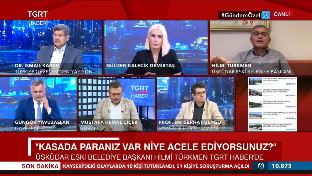 CHP'li Üsküdar Belediyesi'nde milyonluk arsa satışı! Hilmi Türkmen canlı yayında tepki gösterdi - 1. Resim