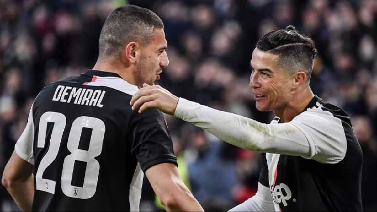 Cristiano Ronaldo'dan bozkurt işareti yapan Merih Demiral'a telefon! - 1. Resim