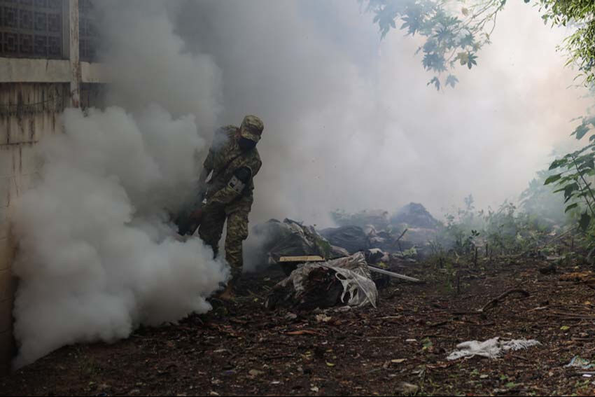 El Salvador'da dang hummasına karşı ordu sahaya çıktı! El Salvador'da dang hummasına karşı ordu sahaya çıktı! - 7. Resim