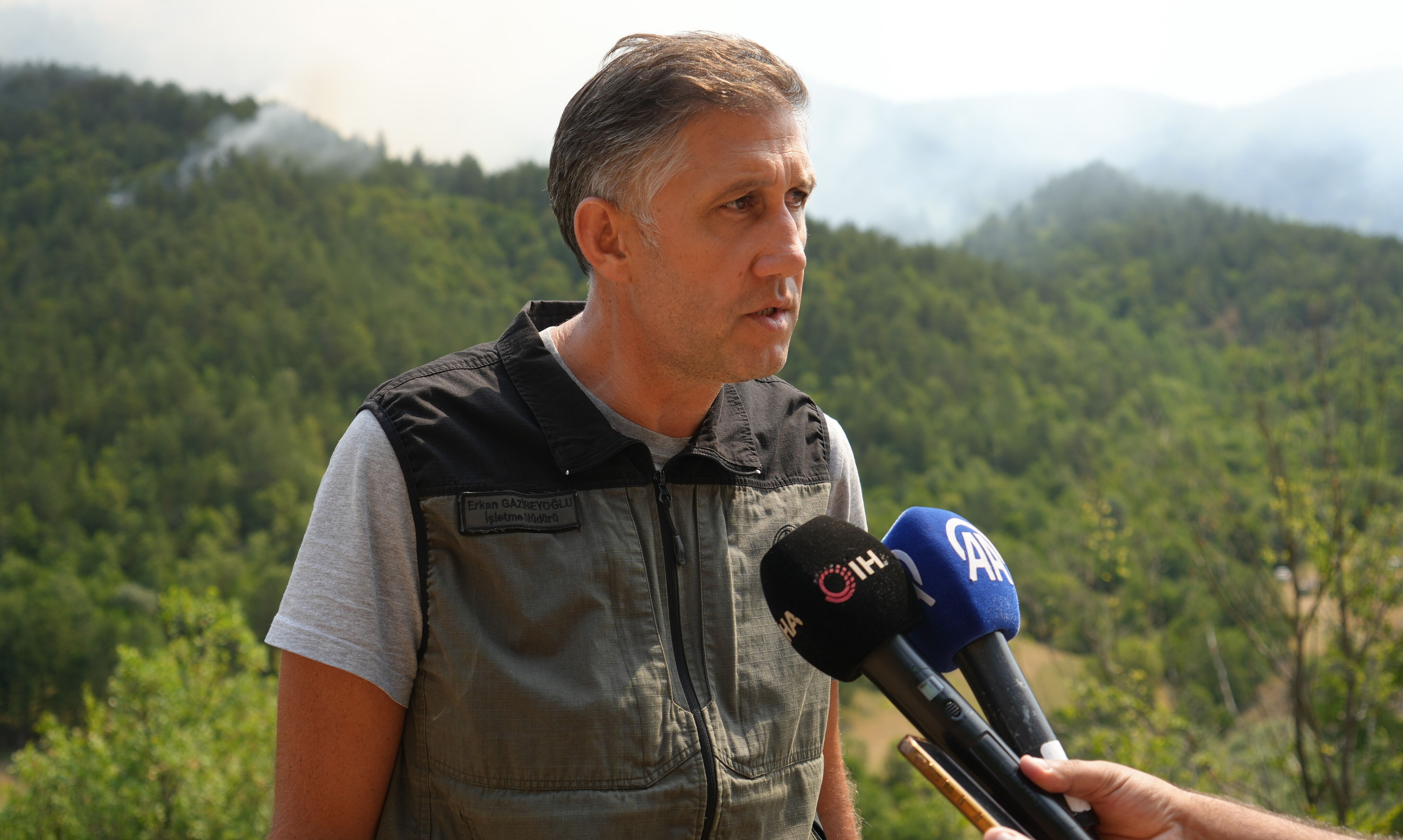 Kastamonu'da orman yangını! Ekiplerin müdahalesi sürüyor - 1. Resim