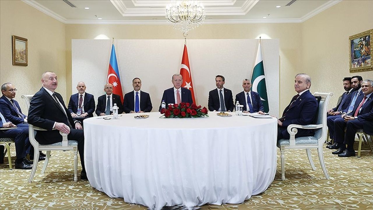 Türkiye-Azerbaycan-Pakistan arasında 3&#039;lü zirve sonrası ortak açıklama