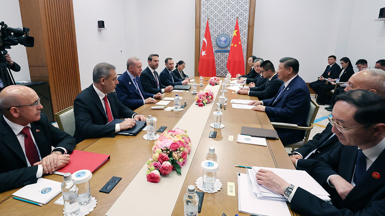 Türkiye ile Çin arasında kritik zirve! Erdoğan, Şi Cinping ile görüştü - 1. Resim