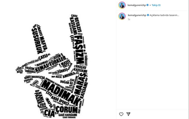 CHP'li Kemal Güneri'nin bozkurt işareti için 'faşizm' paylaşımı olay oldu - 2. Resim