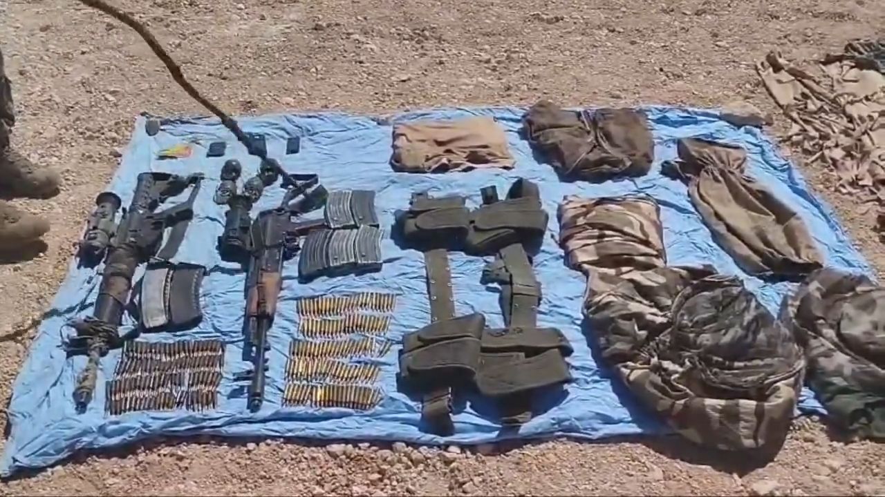 PKK'lı teröristler Irak'ın kuzeyinde mühimmatlarını bırakıp kaçıyorlar - Gündem