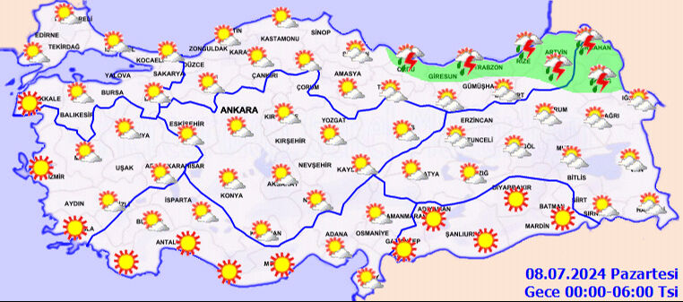 Meteoroloji'den son dakika rapor geldi! O illerde kritik alarm, her an başlayabilir Meteoroloji'den son dakika rapor geldi! O illerde kritik alarm, her an başlayabilir - 6. Resim