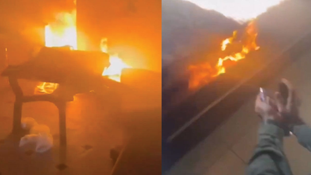 İsrailli askerler Filistinlilerin evlerini yakıp sosyal medyada eğlendi - 1. Resim