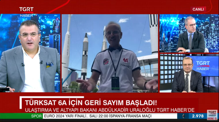 Türksat 6A ile uzaya bir imza daha! Yerli ve milli uydu göklerde, fırlatma başarıyla gerçekleşti Türksat 6A için geri sayım... Uzay yolculuğu başlıyor, fırlatma kapsülüne yerleştirildi - 1. Resim