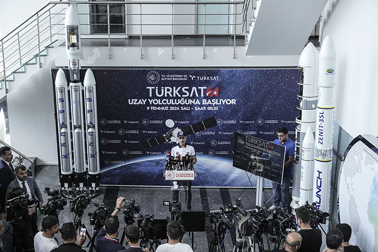 Türksat 6A uydusu bu gece uzaya fırlatılıyor! - 1. Resim