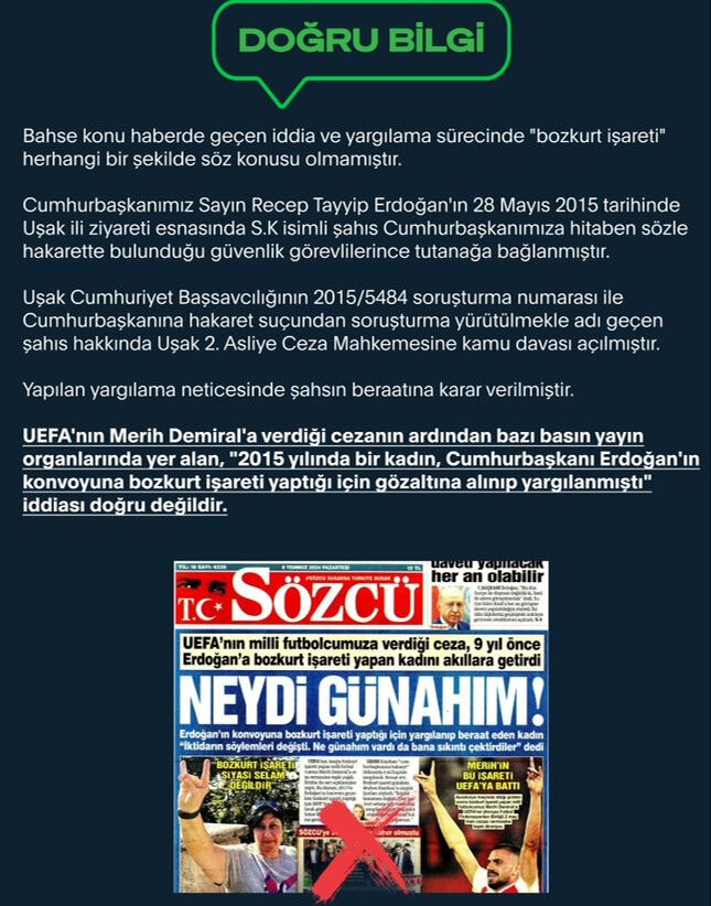 Merih üzerinden provokatif haber yaptılar! Bozkurt tutuklaması iddiasının altından bambaşka bir gerçek çıktı - 1. Resim