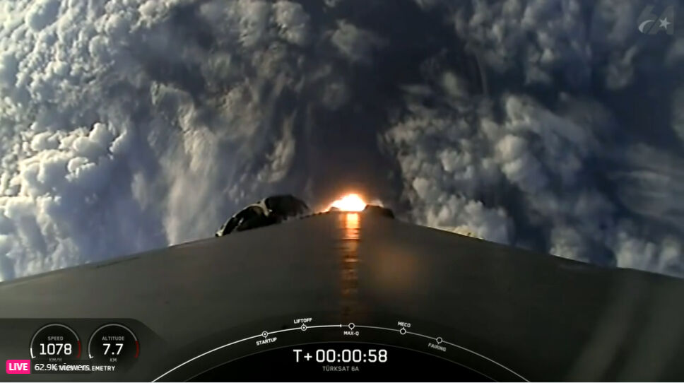 Türksat 6A ile uzaya bir imza daha! Yerli ve milli uydu göklerde, fırlatma başarıyla gerçekleşti Türksat 6A ile uzaya bir imza daha! Yerli ve milli uydu göklerde fırlatma başarıyla gerçekleşti - 1. Resim