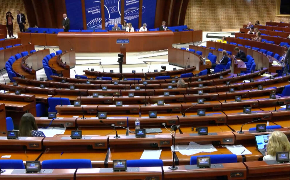 AK Parti İstanbul Milletvekili Sena Nur Çelik Kanat Fransa'daki Avrupa Konseyi Parlamenterler Meclisi'nde İsrail yandaşlarına tepki gösterdi AK Parti İstanbul Milletvekili Sena Nur Çelik Kanat Fransa'daki Avrupa Konseyi Parlamenterler Meclisi'nde İsrail yandaşlarına tepki gösterdi - 4. Resim